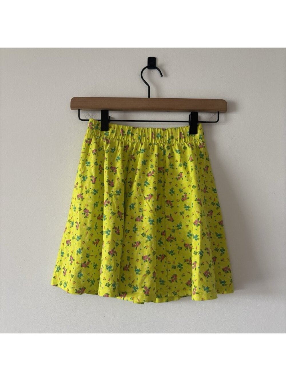 Tea Collection Twirl Skort Girl Size 7 Skirt w/shorts Tropical Floral Ditsy Boho